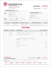 MODÈLE TE.1 | TECHNOLOGIE | FACTURE | FORMAT B.2